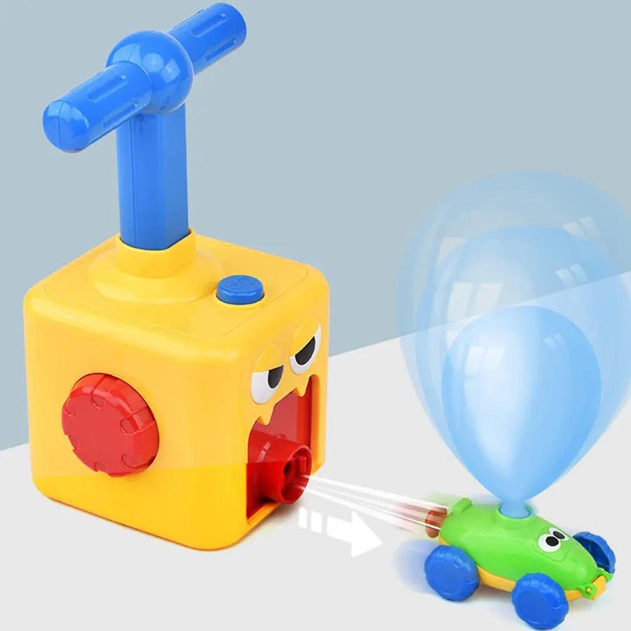 Balloon Powered Pumping Car Toy Set for Toddlers (868-92)