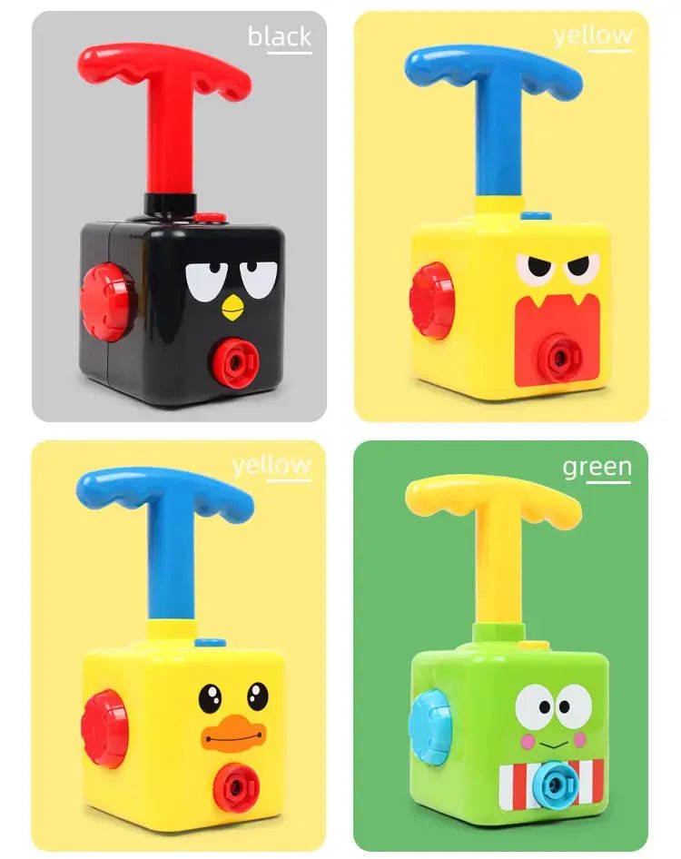 Balloon Powered Pumping Car Toy Set for Toddlers (868-92)