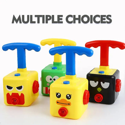 Balloon Powered Pumping Car Toy Set for Toddlers (868-92)