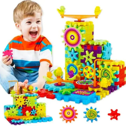 Electric Building Block Gear Toy (6021)