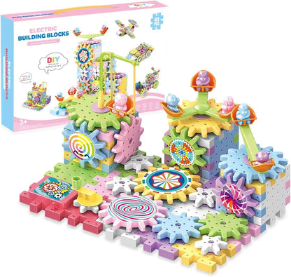 Electric Building Block Gear Toy (6021)